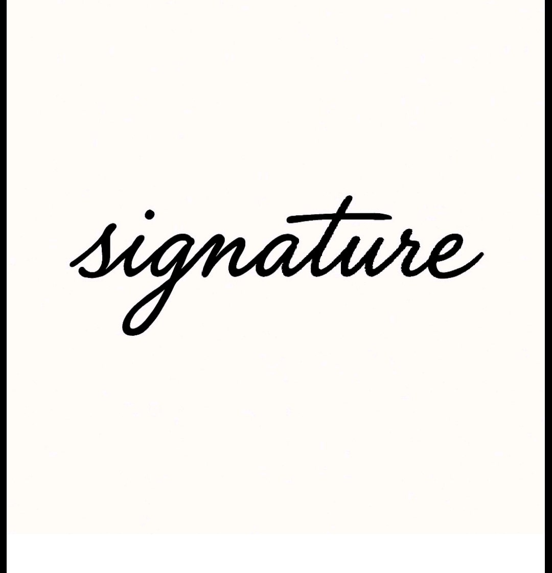 Signature